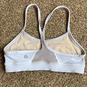 Lululemon Size 2 White Sports Bra